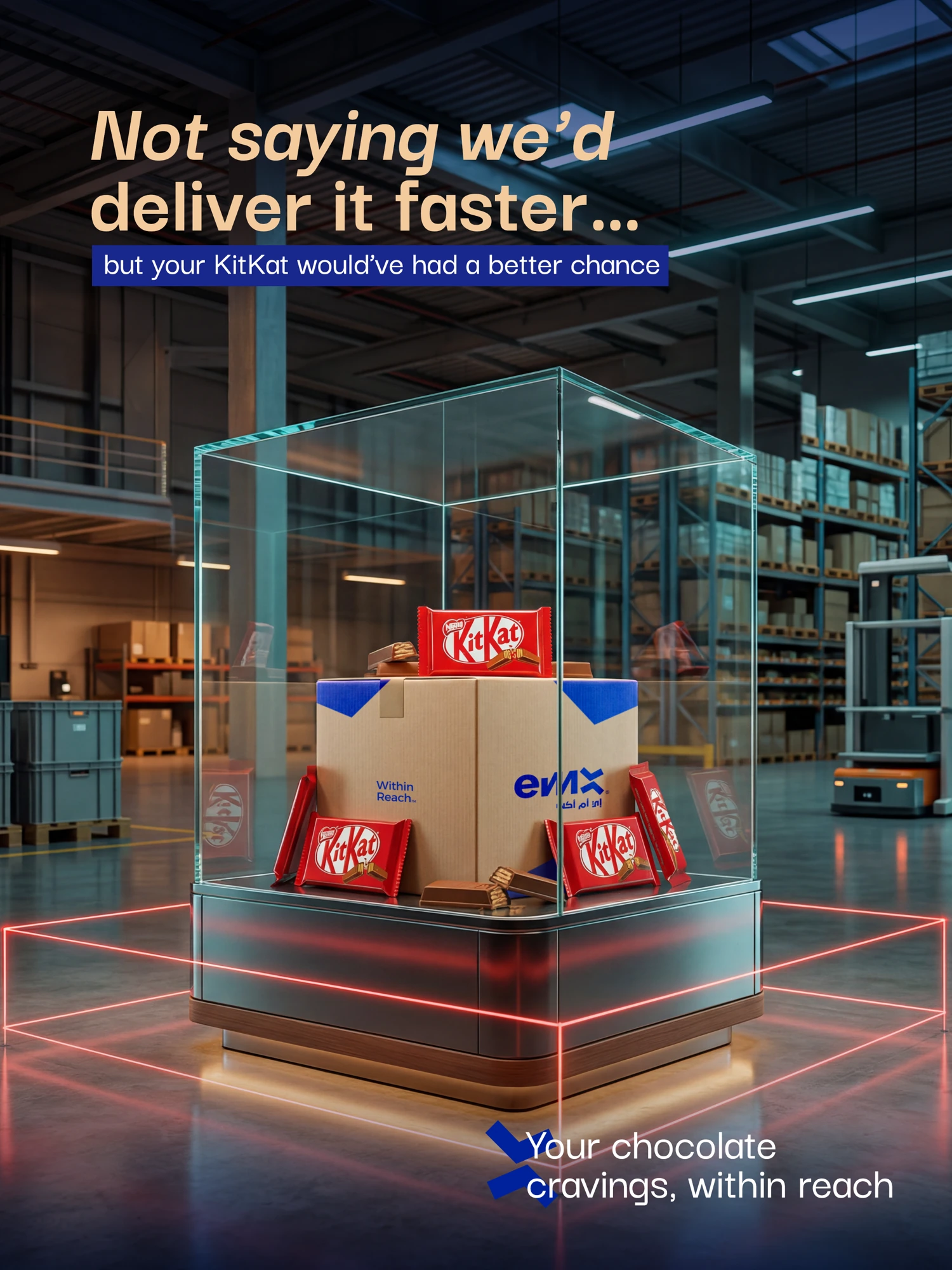 EMX — KitKat delivery visual