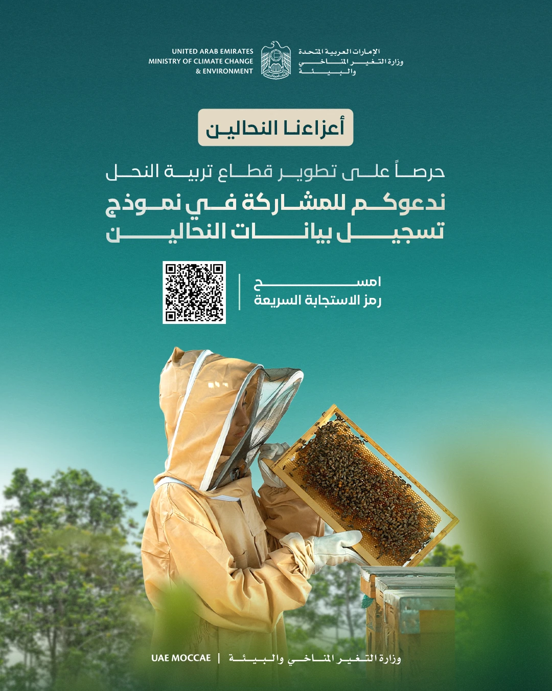 Beekeeping — public awareness visual