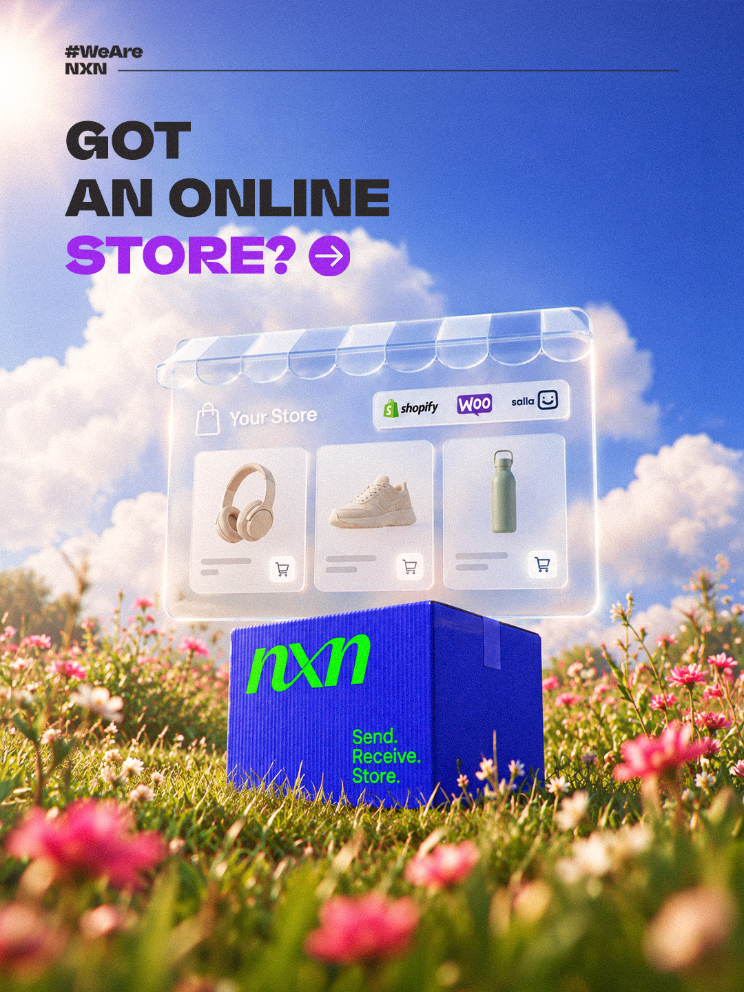 NXN × Waslah — Got an online store?